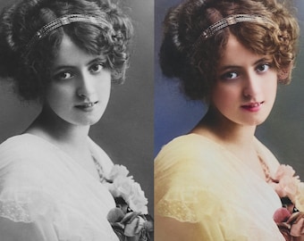 Old Photo Restoration & Colorization Service (Digital File)