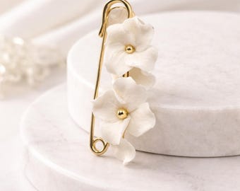 Attache-traîne de mariée "Diane", remonte traîne robe mariée