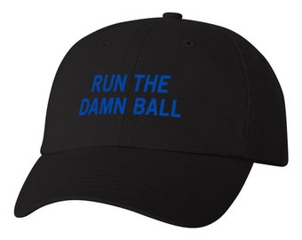 run the damn ball hat titans
