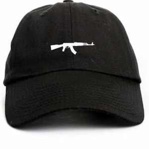 AK-47 Custom Unstructured Dad Cap Adjustable Baseball Cotton Hat- Please Choose Color