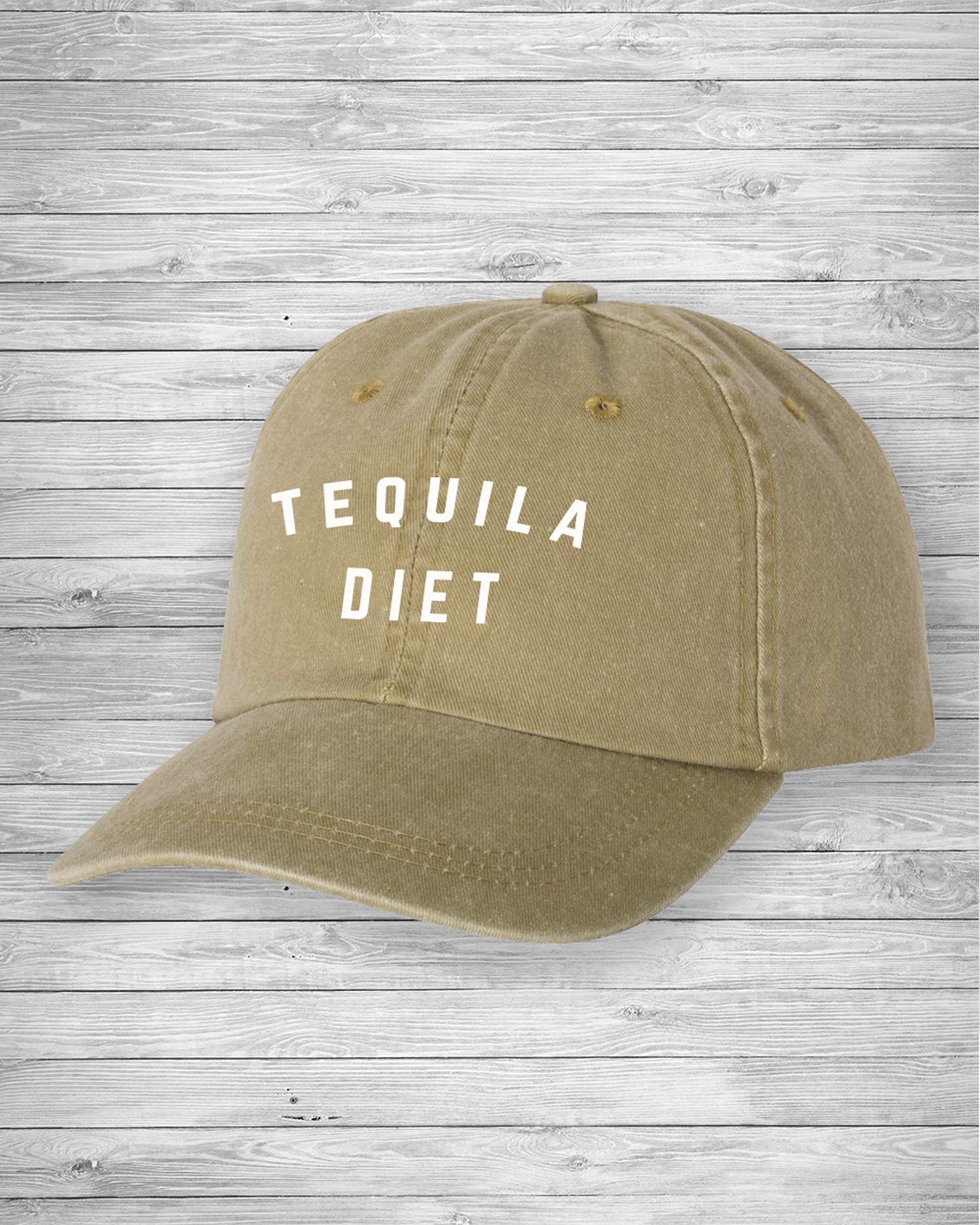 Tequila Diet Pigment Hat tequila pigmento teñido sombrero Etsy