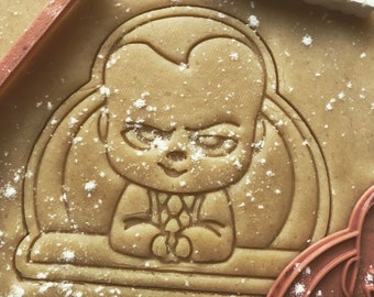 Boss Baby boy Cookie Cutters birthday baby Fondant 3D printer Cake and Fondant Decorates custom stamp molds