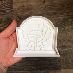 Boss Baby boy Cookie Cutters birthday baby Fondant 3D printer Cake and Fondant Decorates custom stamp molds