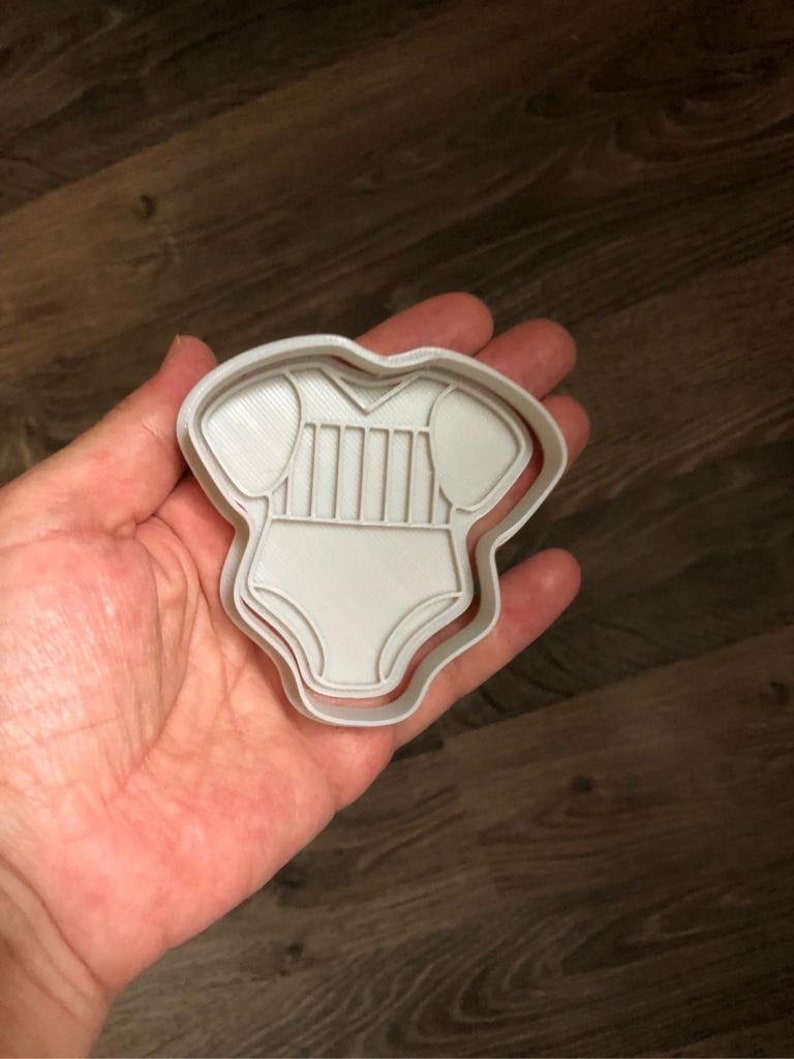 Baby shower cookie cutters Custom stamp cookie cutters for Etsy