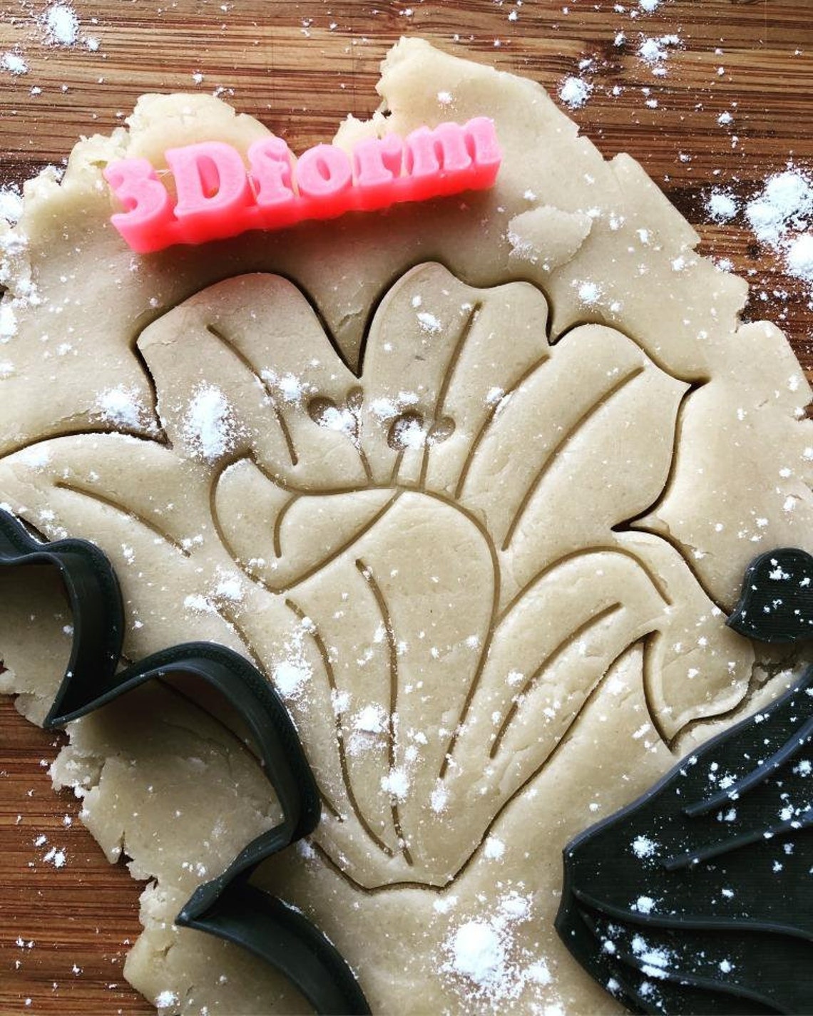 Custom stamp cookie cutters for cake topper gingerbread décor Etsy