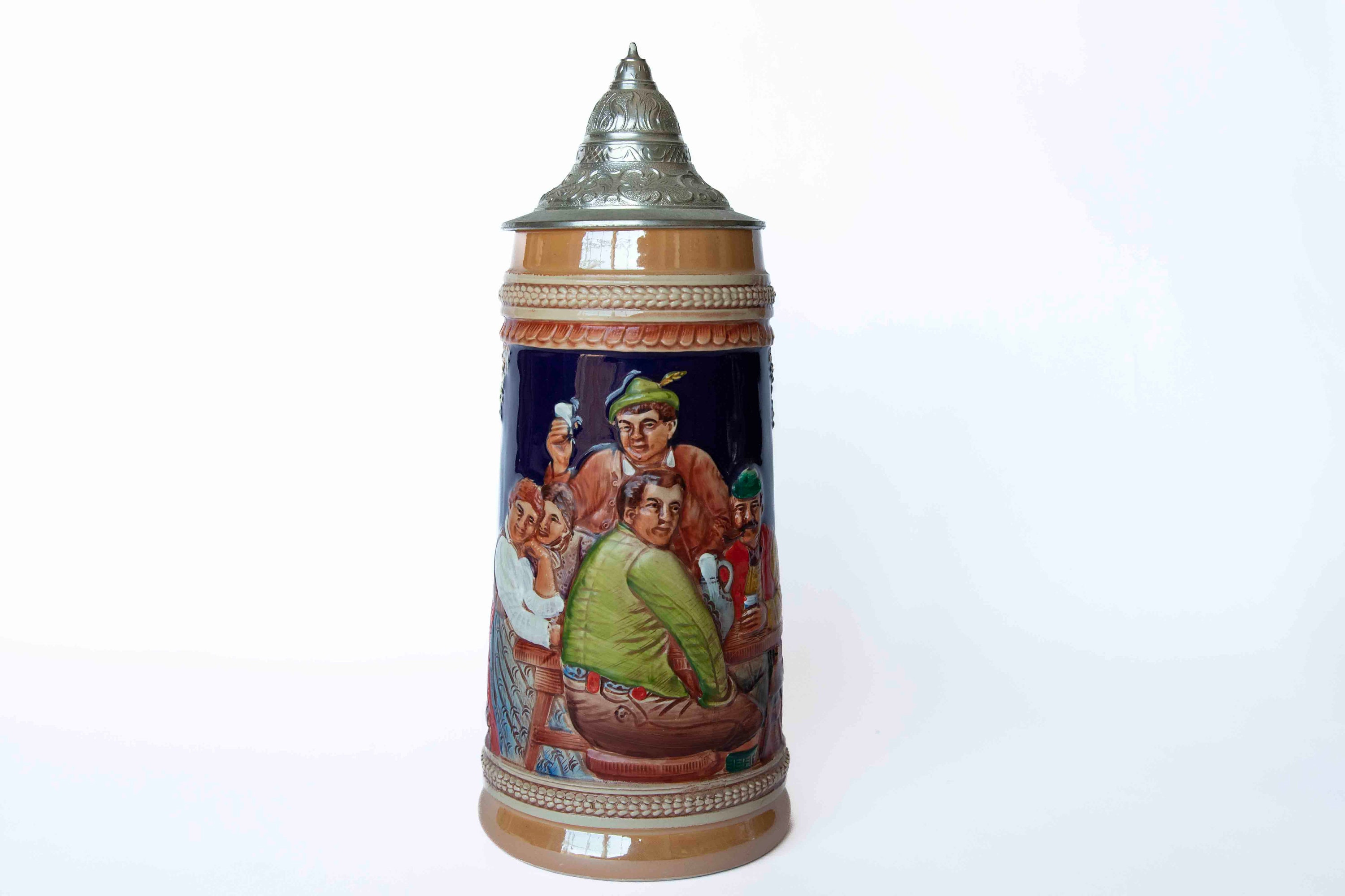 アンティーク 茶トラ　Kunstlerschutz ワグナー　西ドイツ アンティーク 茶トラ Kunstlerschutz ワグナー 西ドイツ