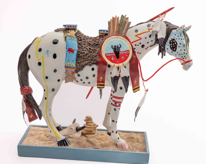 The Trail of Painted Ponies 1452 War Pony Etsy