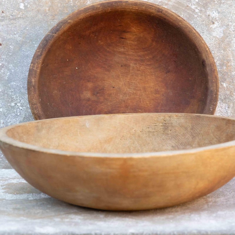 Wooden Dough Bowl main image 1