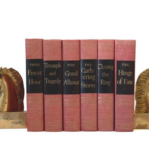 Winston Churchill Book Set - Etsy