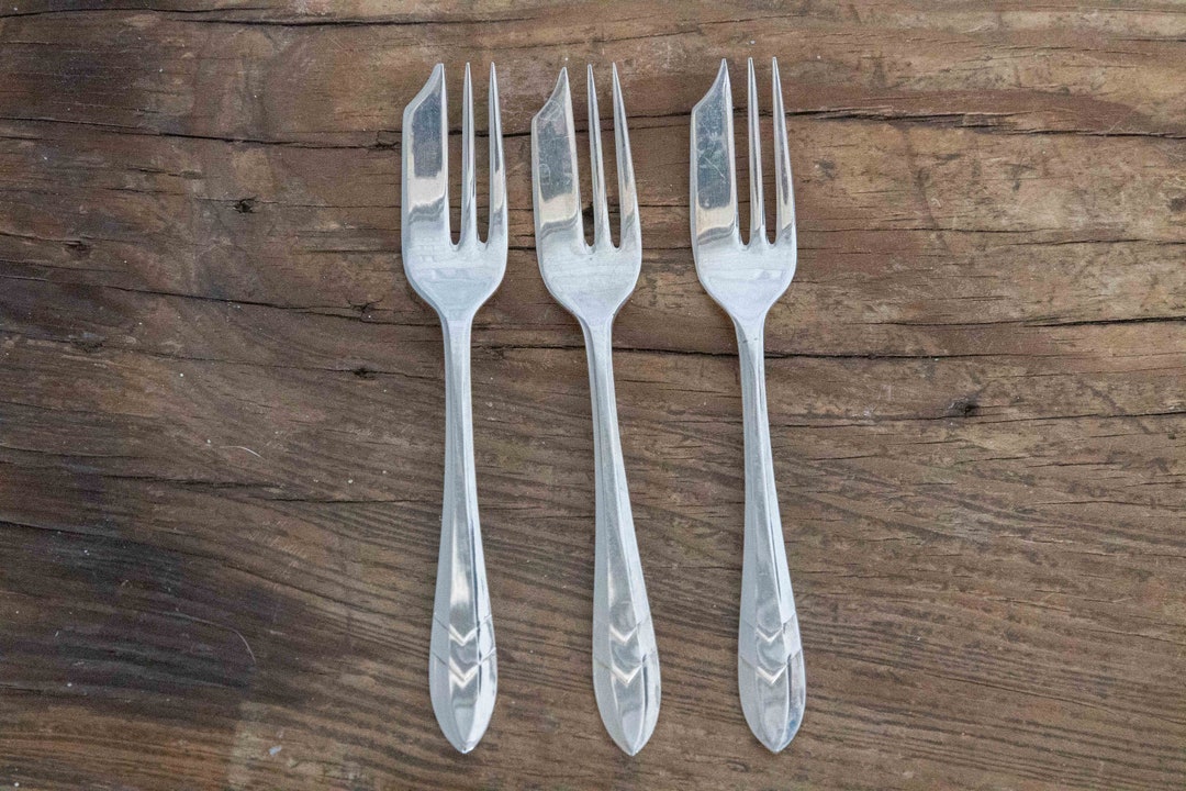 3 MS Ltd EPNS Sheffield England, the Loxley Pastry Fork Etsy