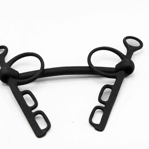 Antique Cast Iron Horse Bit: Rustic Western Decor