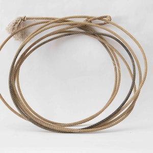 Vintage Lariat Cowboy rope for roping cattle