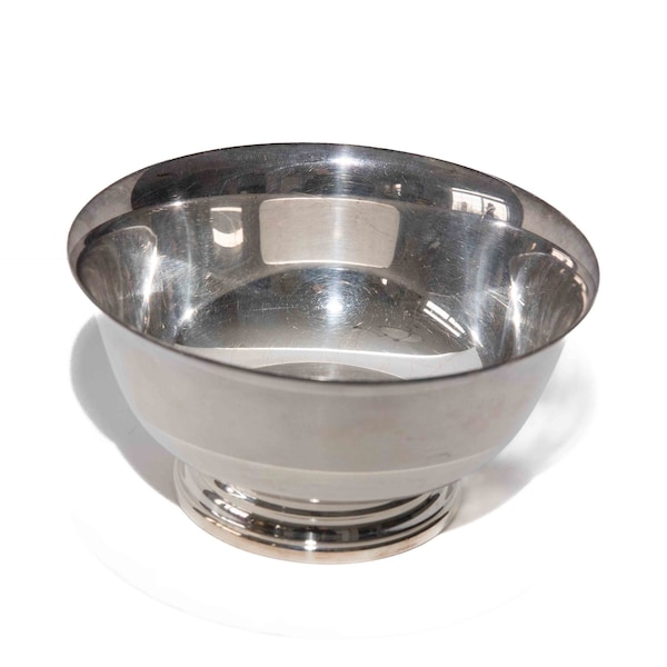 Gorham Silver plate YC 795 4.5 in diameter servicing bowl