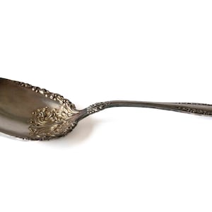 1847 Roger Bros. Silver plate Casserole Spoon Large Antique
