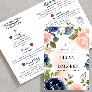 Sikh Digital Wedding Program