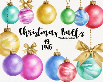 Bronze and Gold Christmas Ornaments Clipart digital glitter Christmas ball ornament clip art in png format for commercial use