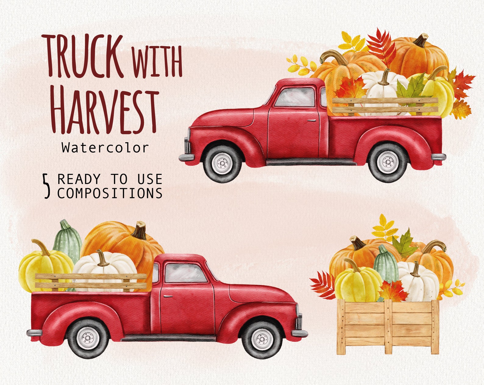 Autumn Truck Printable