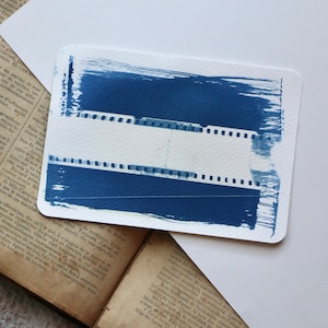 Cyanotype - carte postale
