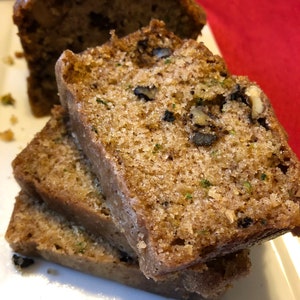 20 oz. Zucchini Bread with Walnut, Homemade, Soft and Moist each loaf packed separately image 5