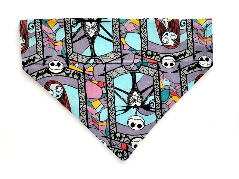 Reversible der Alptraum vor Weihnachten Hund Bandana über den Etsy