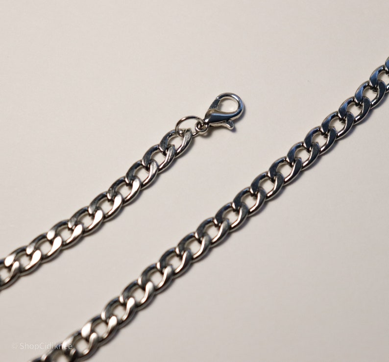 edgy jewelry chain jewelry The Three Layered Necklace stainless steel SHOPCIDIKNEE layered necklace dainty