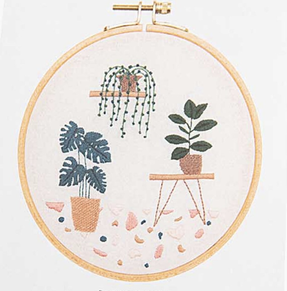 Rico Design Embroidery Complete Kit Botanical Picture Etsy