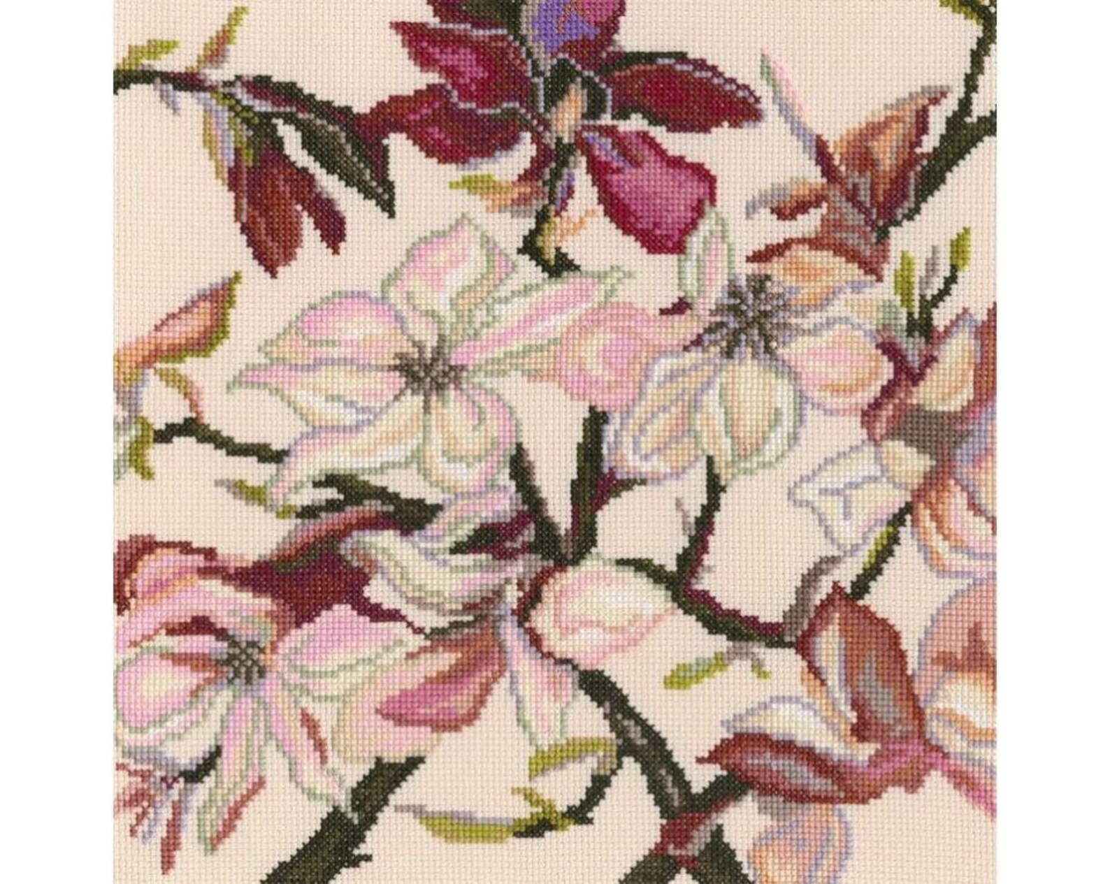 Rto Counted Cross Stitch Kit Magnolia 2 M498m498 Etsy