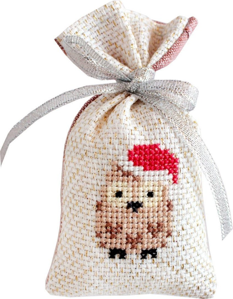 Luca S Counted Cross Stitch Kit Owl Christmas Potpourri | Etsy