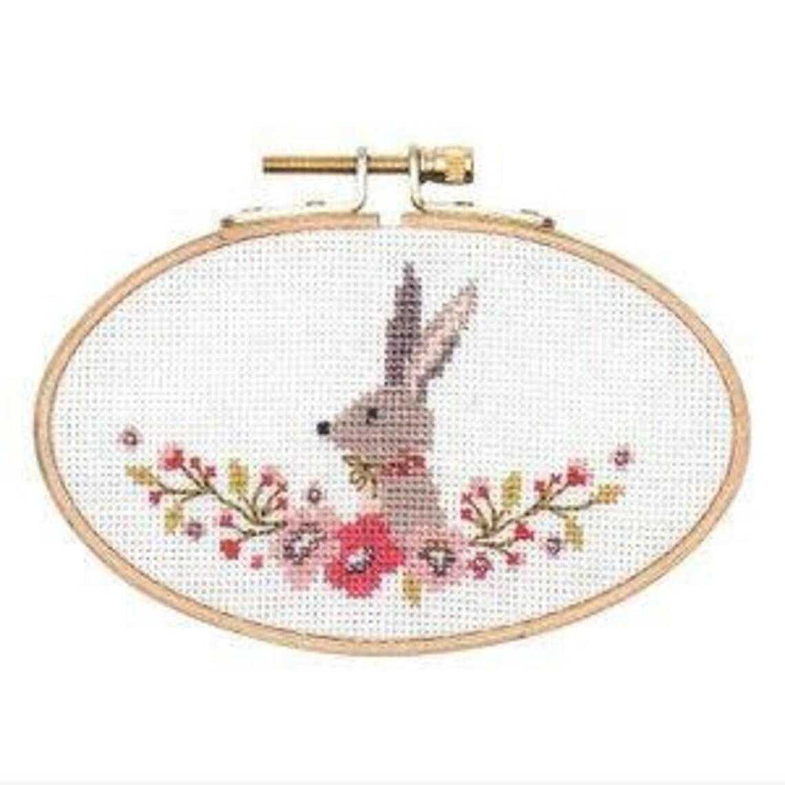 Rico Design Complete Cross Stitch Embroidery Kit Hare and Etsy
