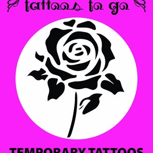 ROSE TATTOO (5) temporary tattoo designs