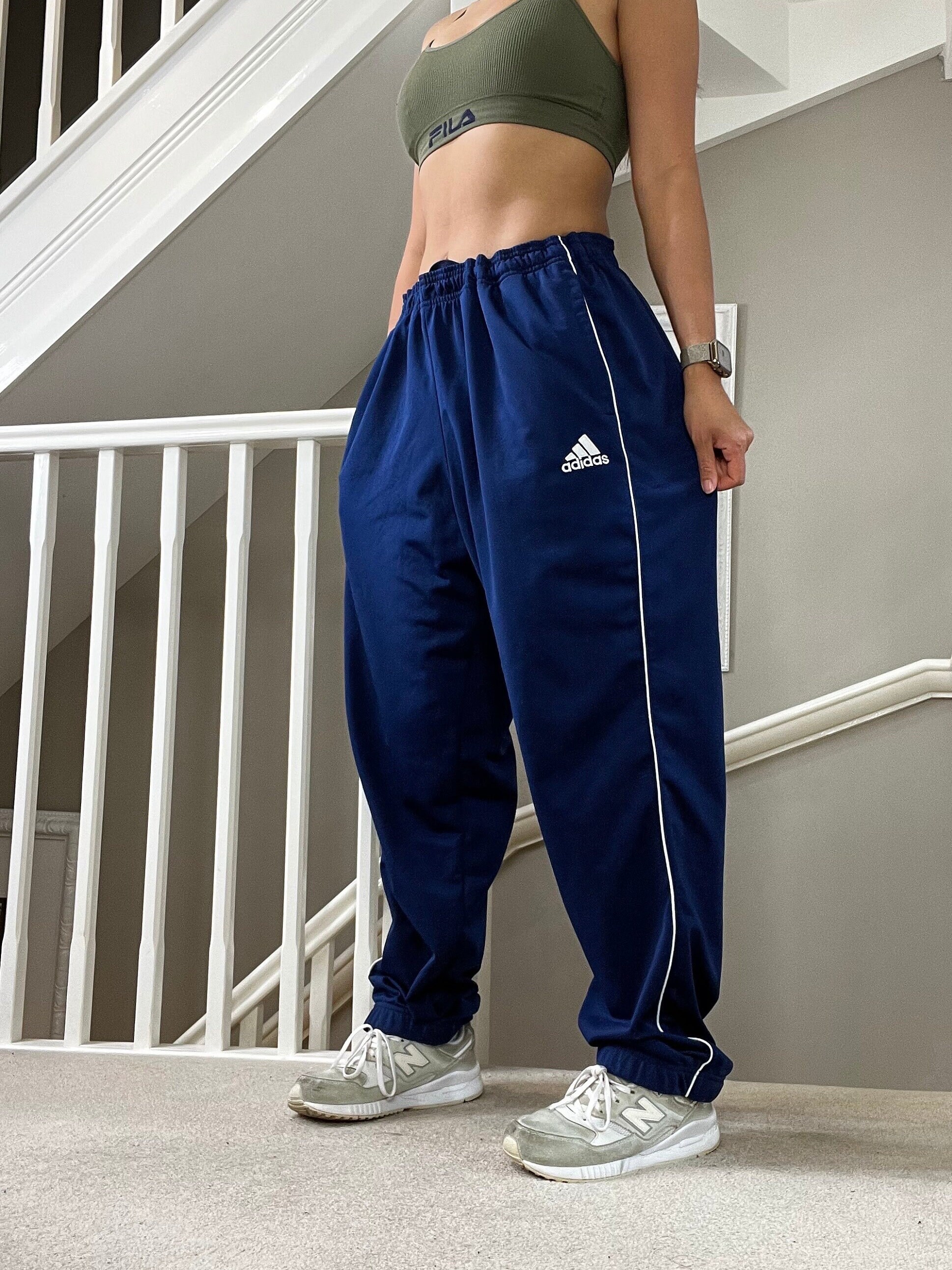 Fila all over print popper best sale track pants