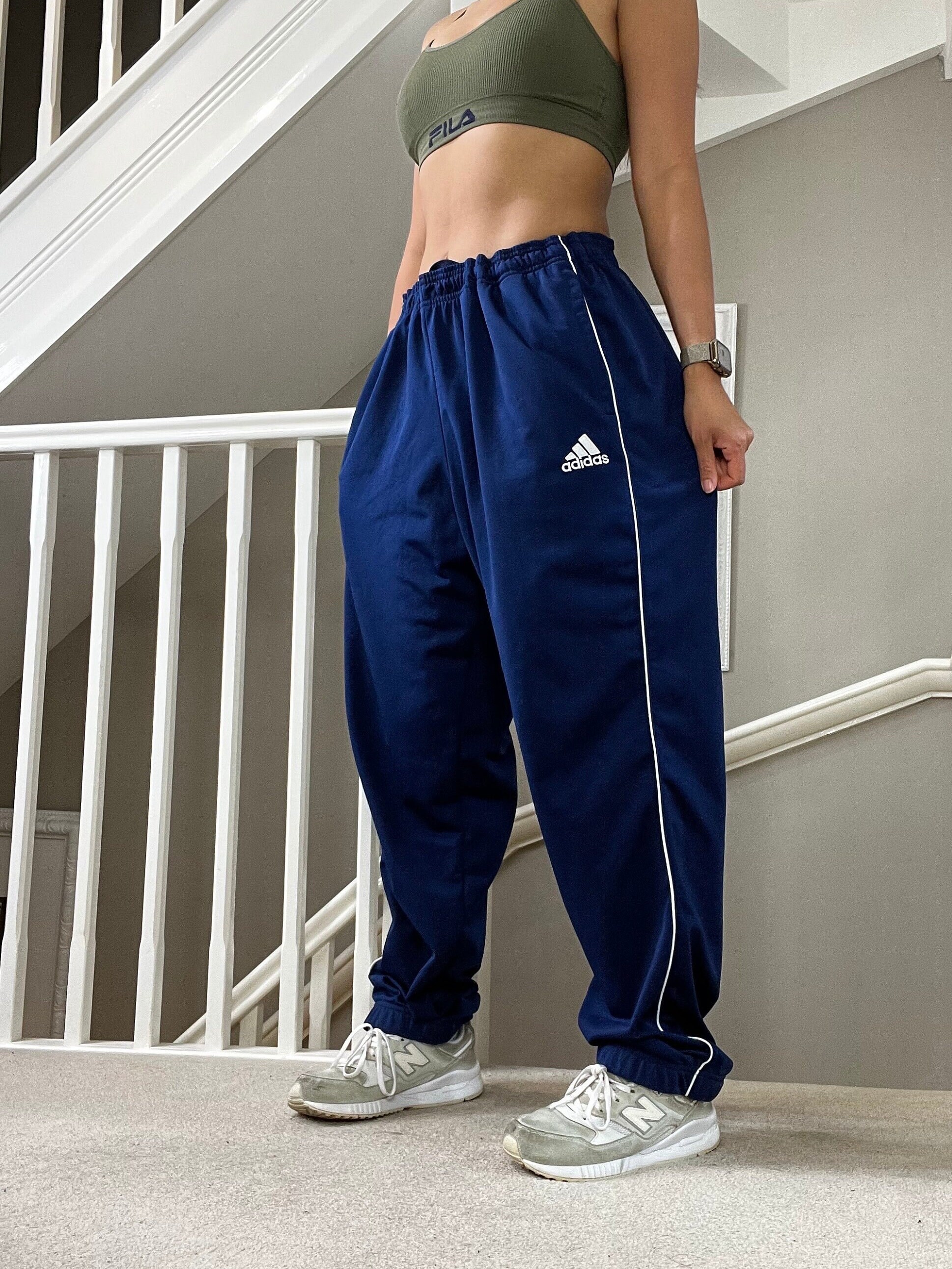 adidas Originals Adicolor Supergirl Track Pants in Blue | Lyst Canada