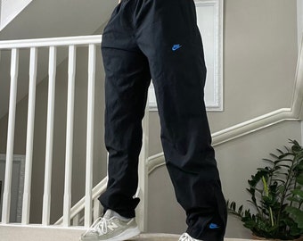 Rare Vintage Nike Purple Straight Leg Lightweight Tracksuit Bottom Size L Purple Colourway Etsy