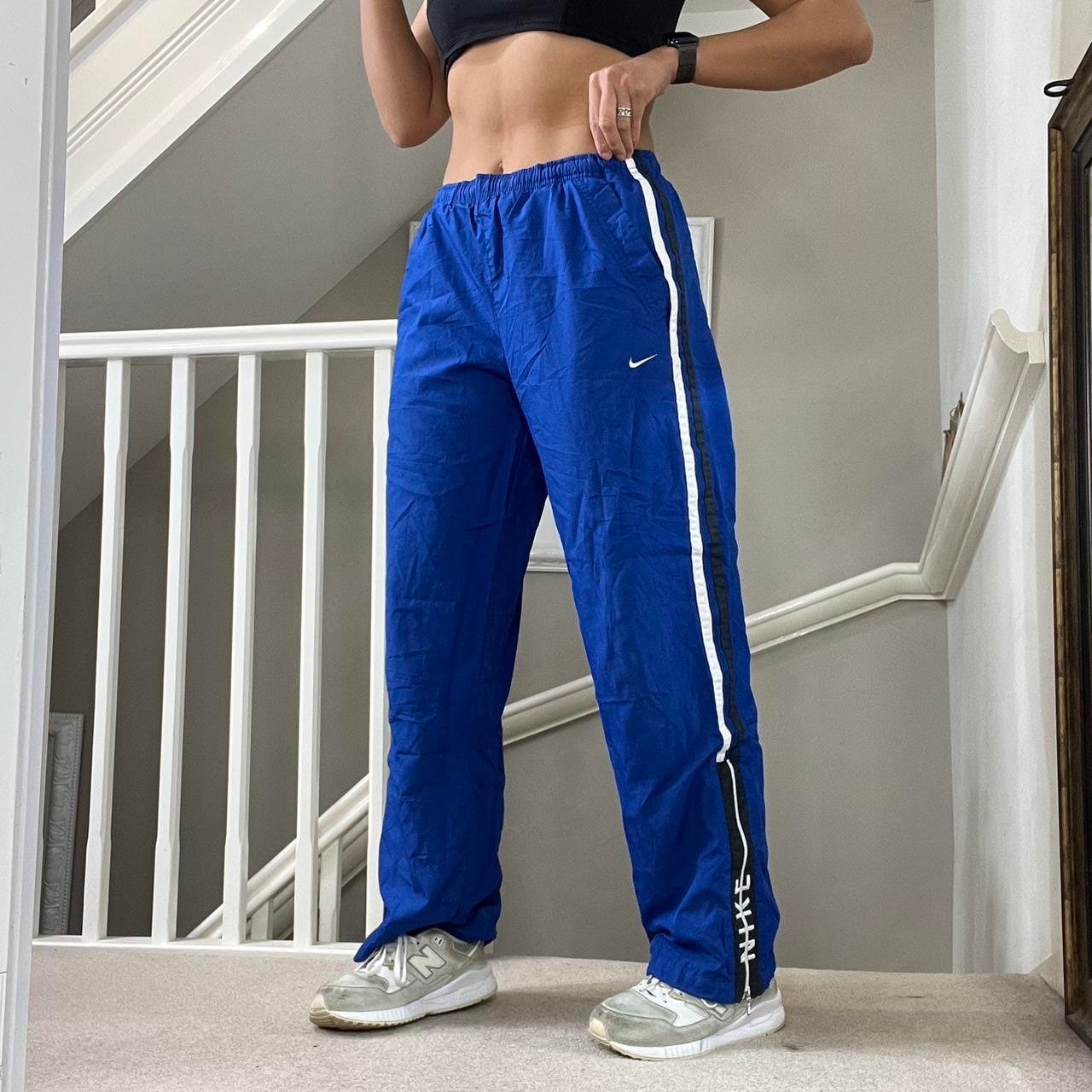 Blue Vintage Nike Track Pants 