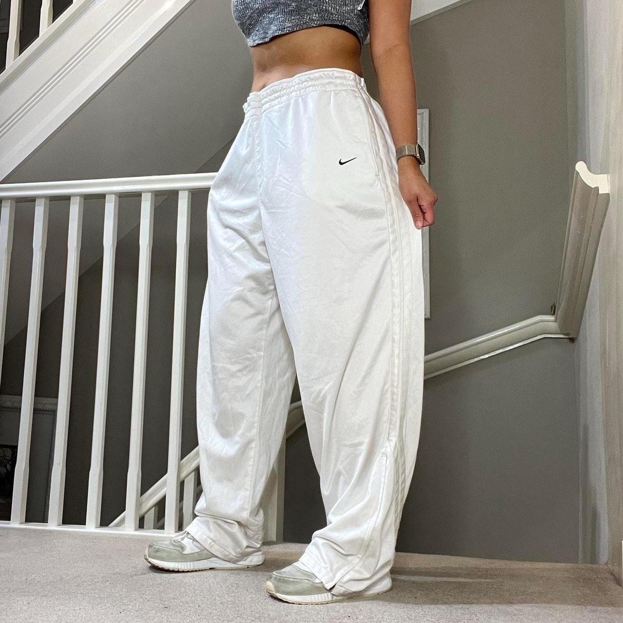 Vintage Nike Oversized Fit Softshell Track Pants Tracksuit