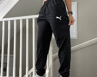 weißen Streifen Fit L Loose Y2K Blau mit Vintage Joggers unisex Größe Adidas Jogginghose Trainingshose