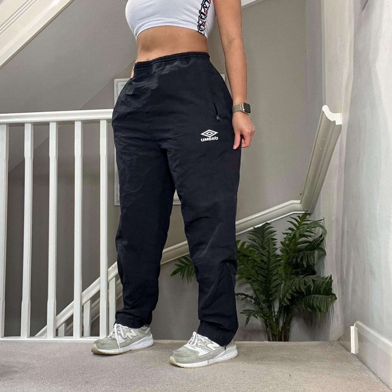archive 00s y2k 00s umbro nylon track pants アンブロ