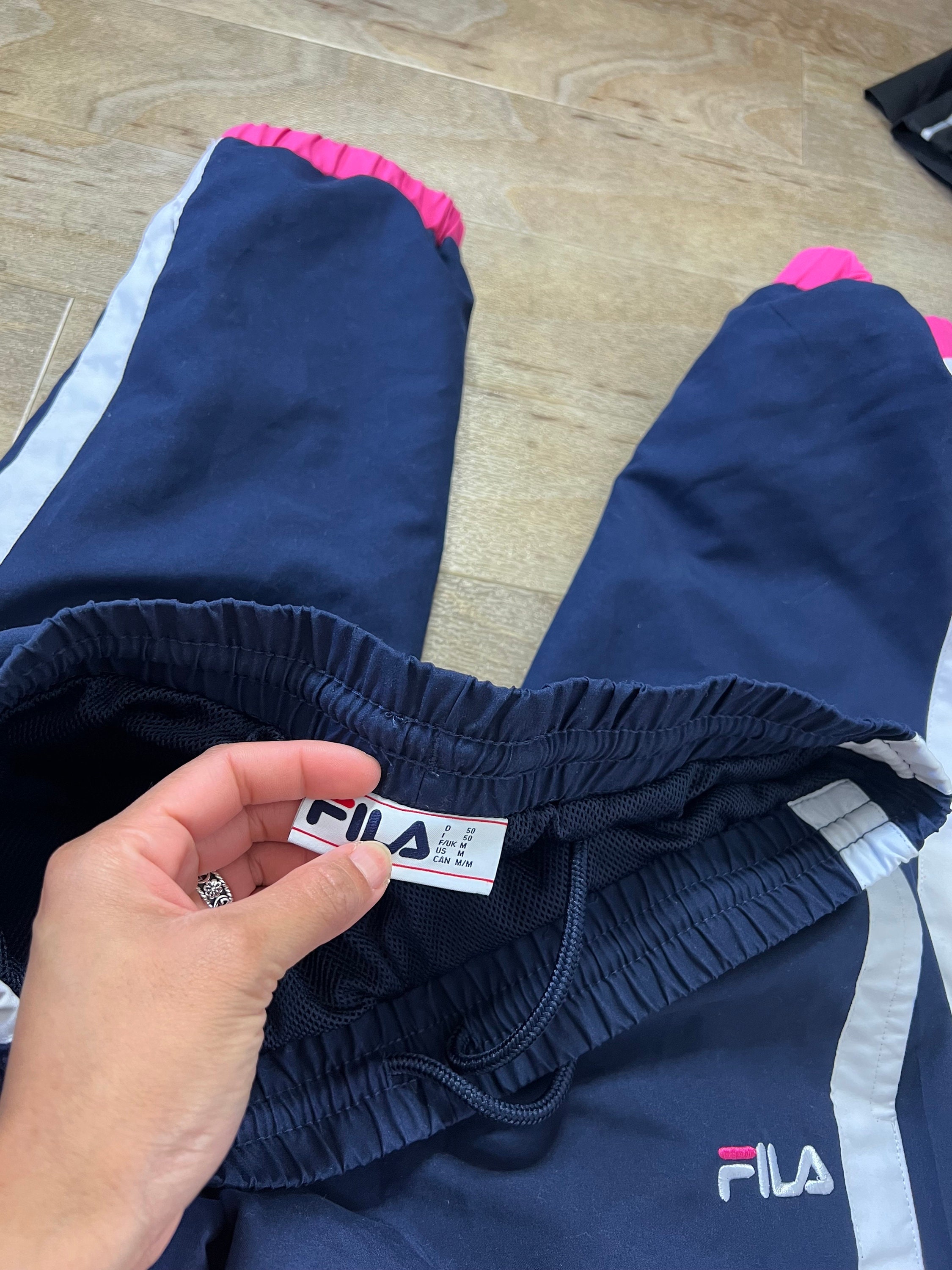 Fila windbreaker pants on sale