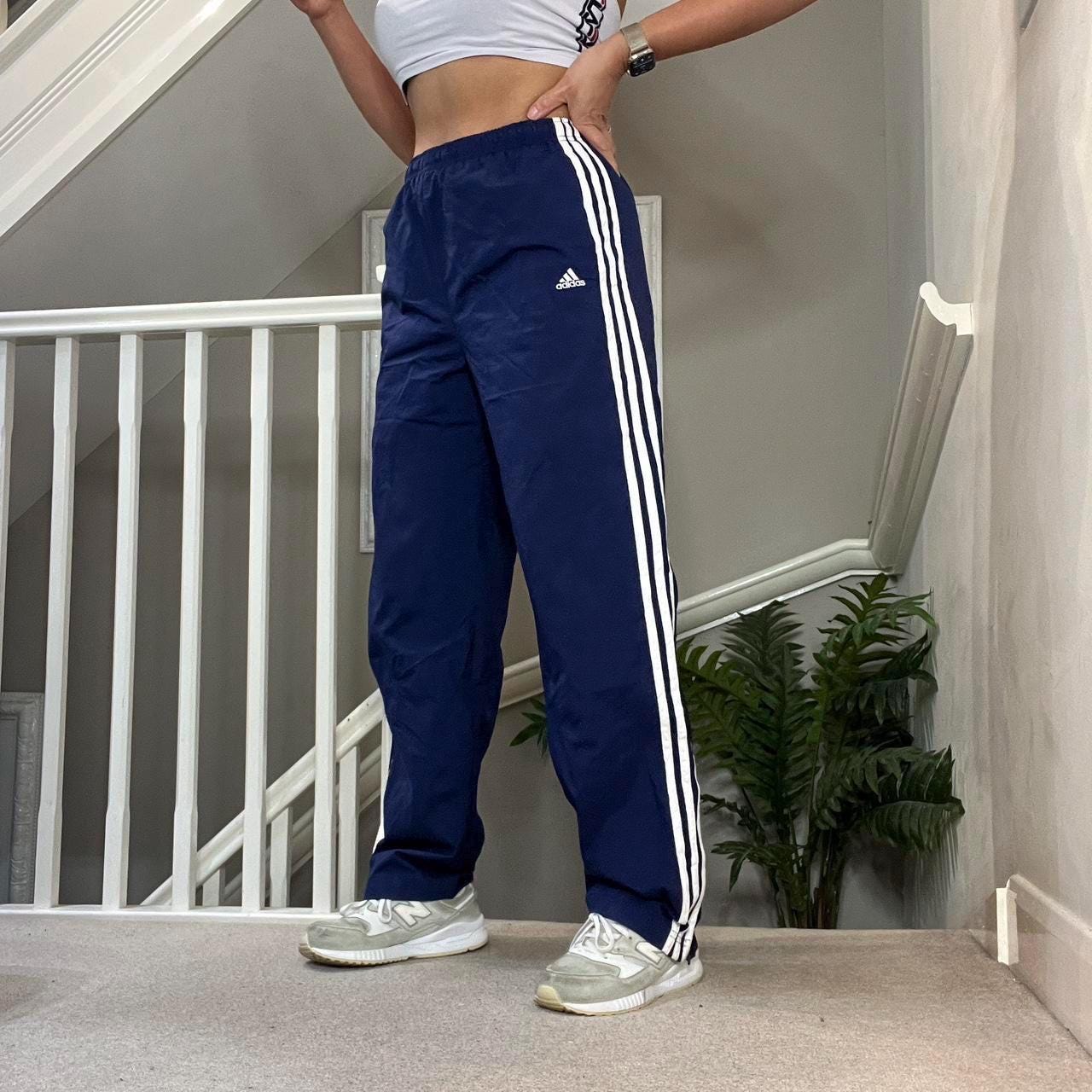 adidas side popper trousers