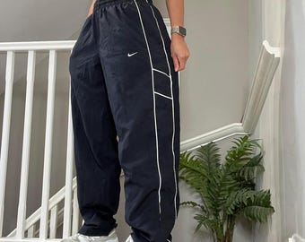 Y2K Retro Nike Straight Loose Fit Windbreaker Shell Trouser