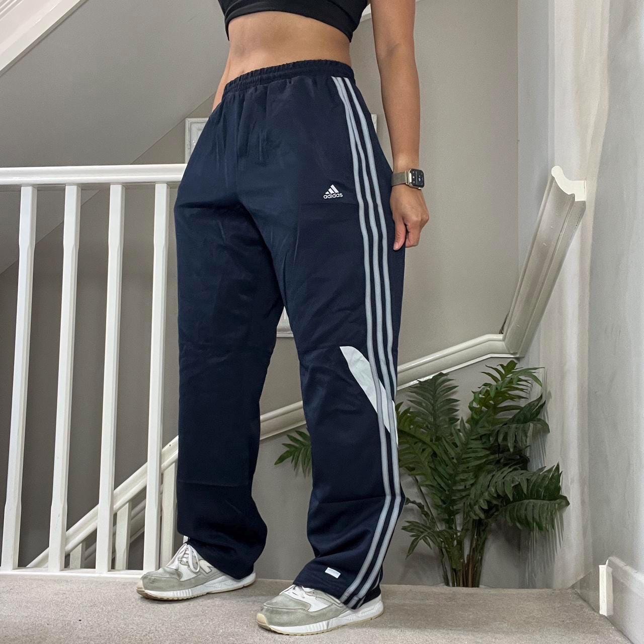 パンツ 2000's archive adidas buggy pants y2k Vintage 90s 00s Y2k ADIDAS Jogging Pants Tracksuit Bottoms