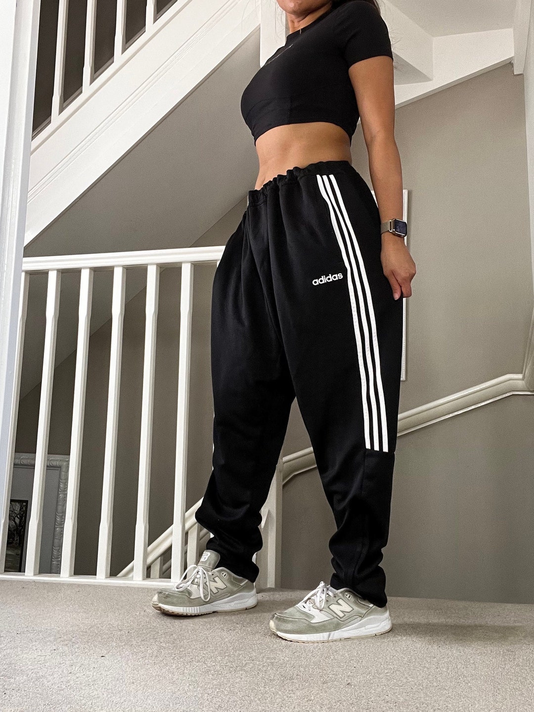 Adidas Tapered Leg Baggy Fit Sofshell Track Pants Size 3XL Unisex Etsy
