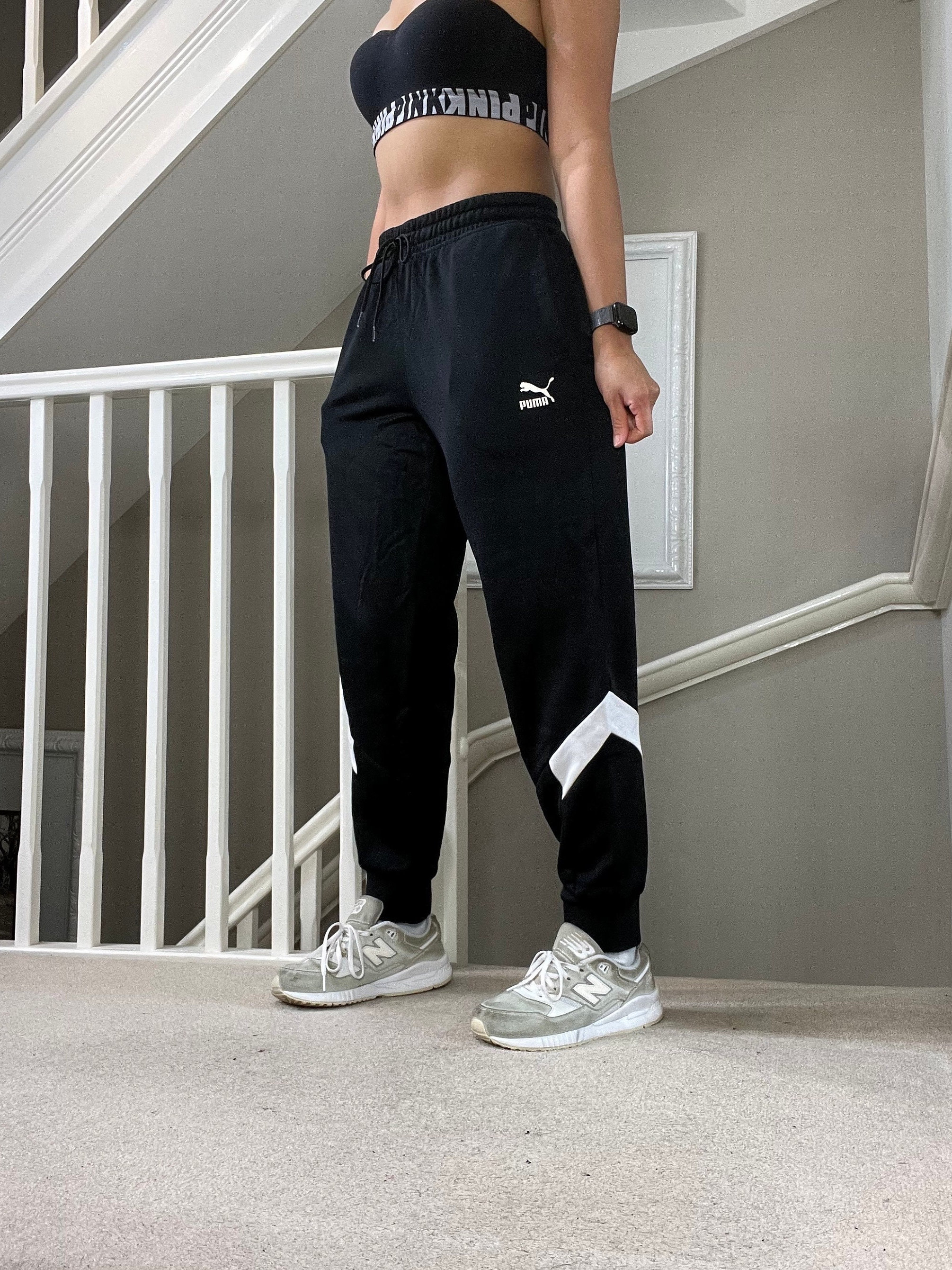 Puma Cuffed Leg Regular Fit Softshell Joggers Track Pants