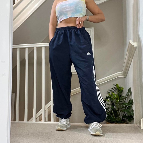 Adidas Oversized Fit Straight Wide Leg Mesh lined… - image 2