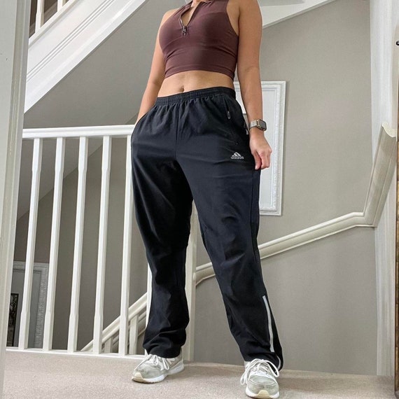 adidas Women's Warm-Up Tricot Tapered Track Pants - Walmart.com