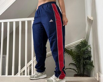 Adidas red white and blue pants outlet