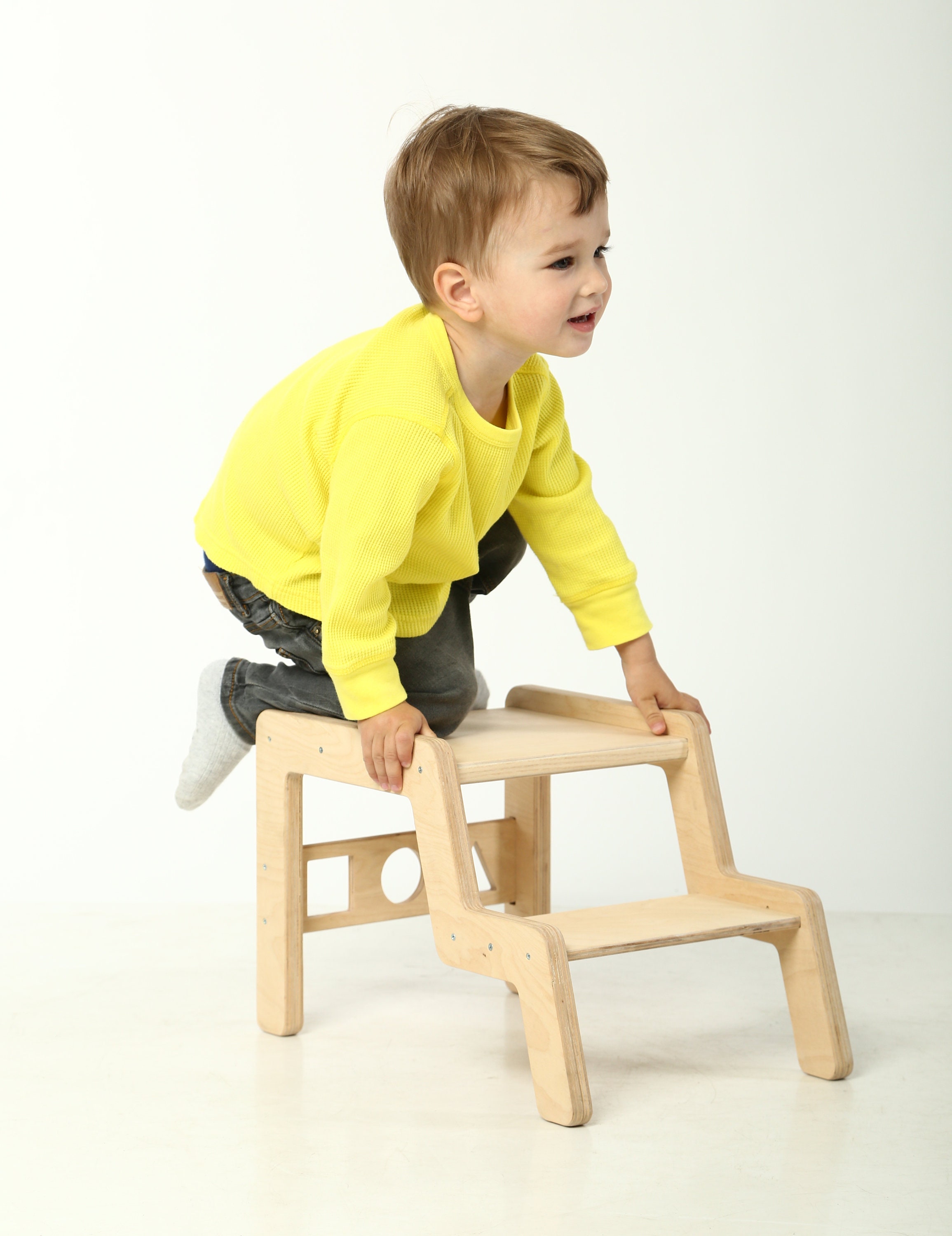 Toddler Step Stool 2 step stool Montessori Learning Stool Etsy