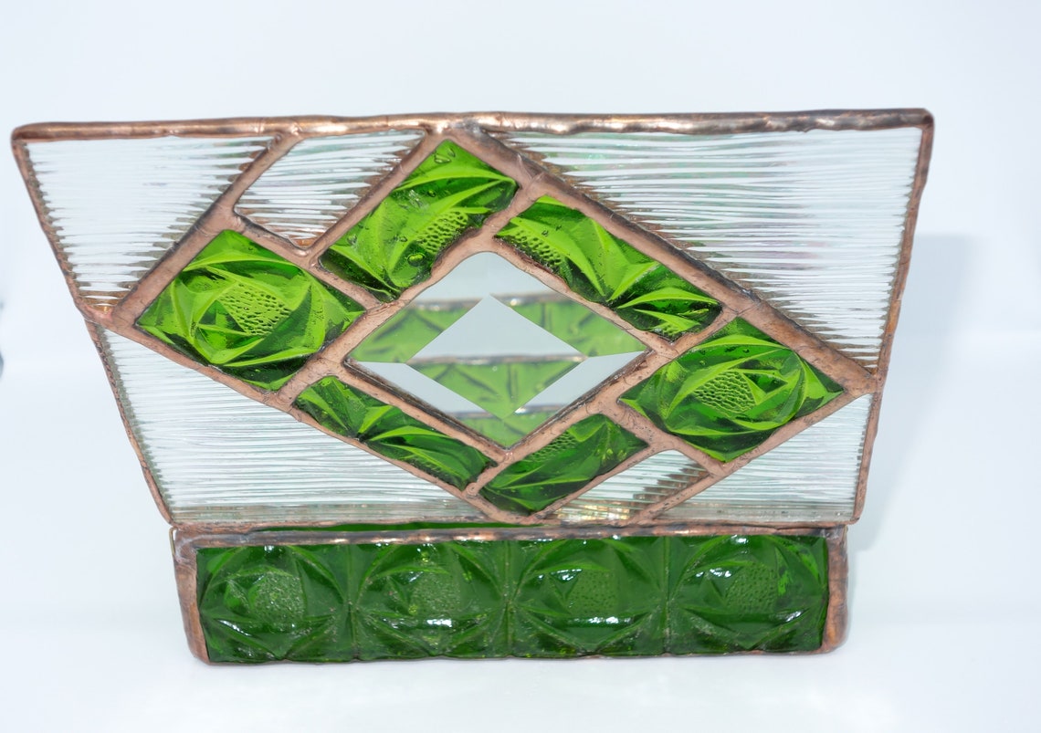 Stained Glass Box Jewelry Box Glass Box Jewelry Holder Etsy