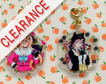 LAST CHANCE! Danganronpa Acrylic Shaker Charm Keychain Miu Iruma