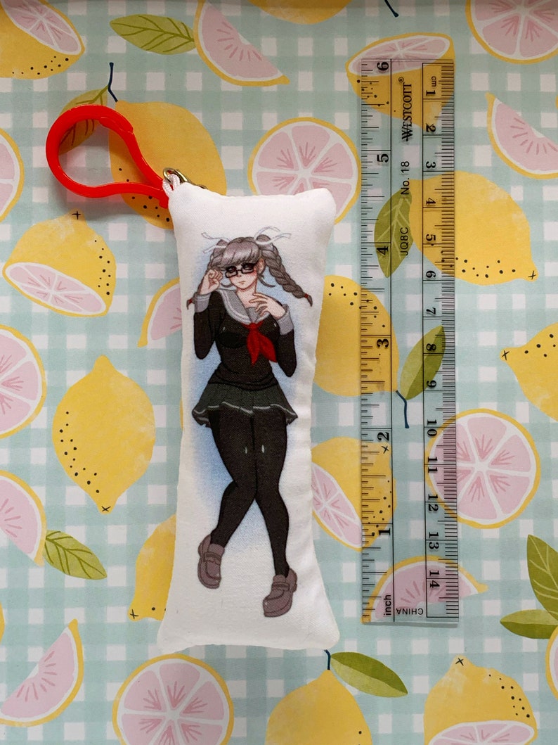 LAST CHANCE Mini Dakimakura Anime Pillow Keychains image 9